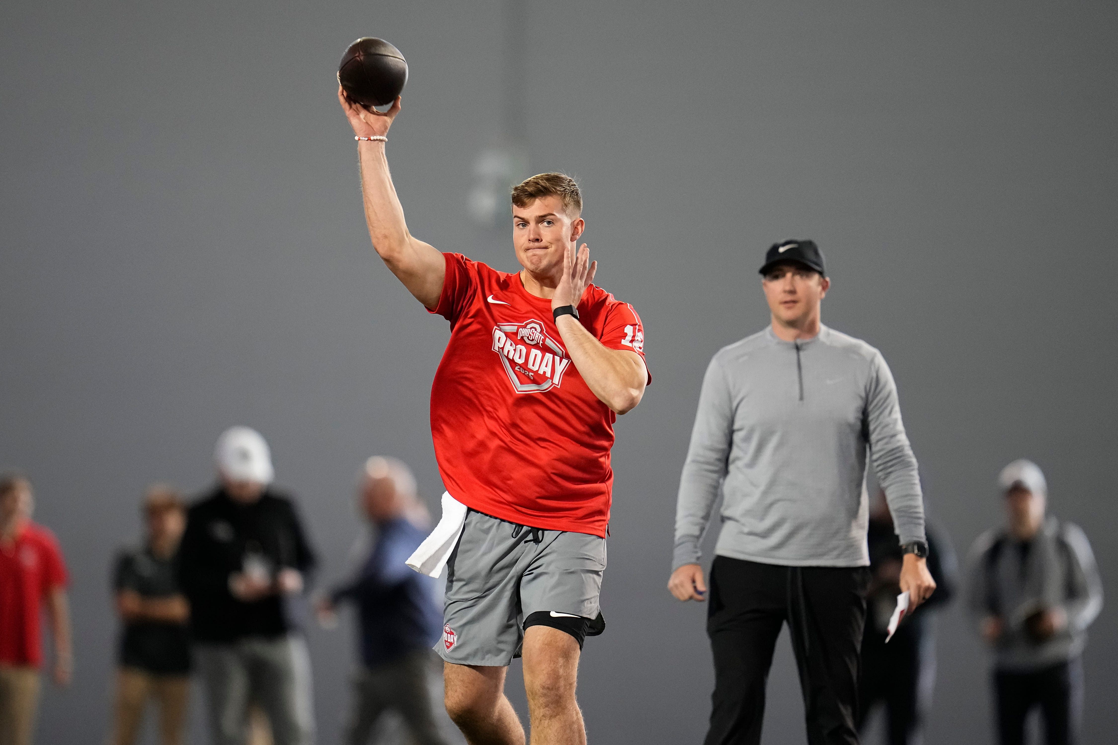 Ohio State Buckeyes QB Will Howard - Source: Imagn